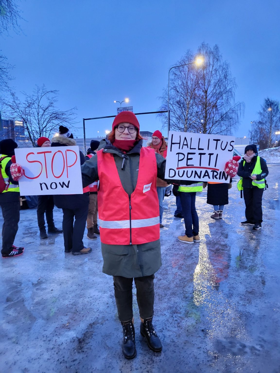 PAMin lakot käynnissä Hallituksen työelämäheikennykset ovat törkeitä PAM